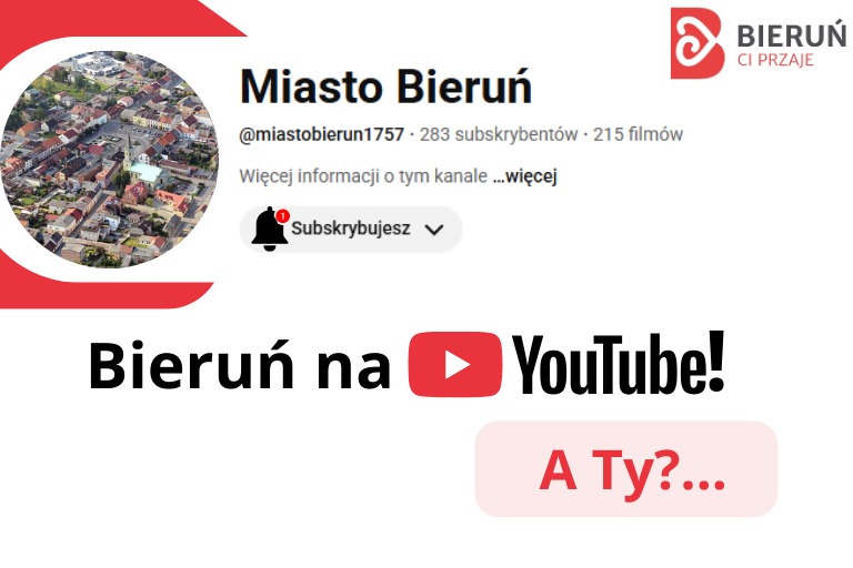 Miasto Bieruń jest na YouTube! (slajd 2)